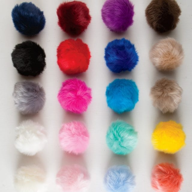 Knit Picks faux-fur Pom Pom