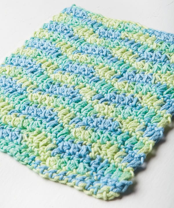 Free Crochet Chevron Dishcloth pattern from Knit Picks