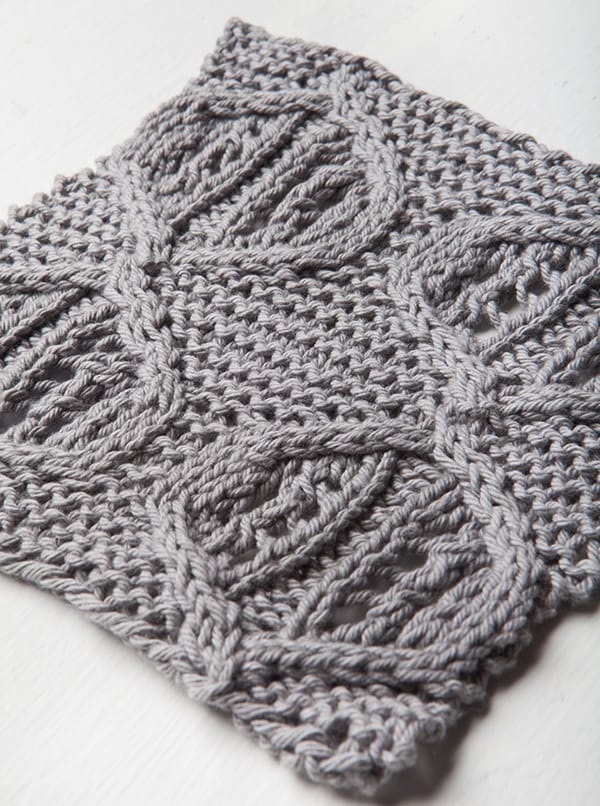 Free Quake Dishcloth Pattern from Knit Picks