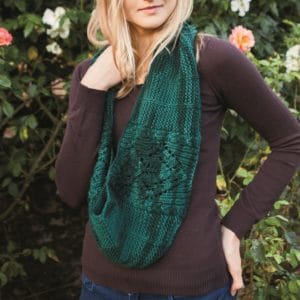 Knit Picks Double Leaf Cowl