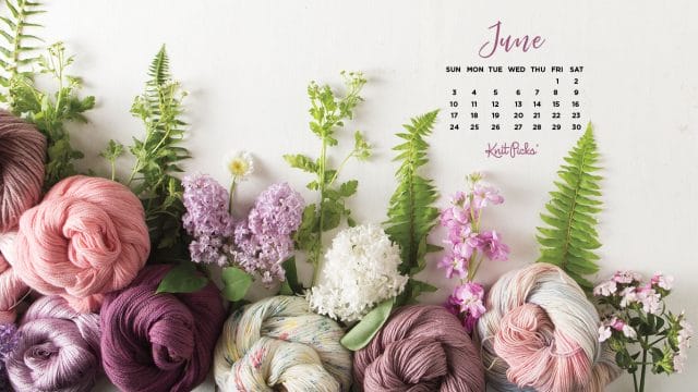 Free Downloadable June 2018 Calendar
