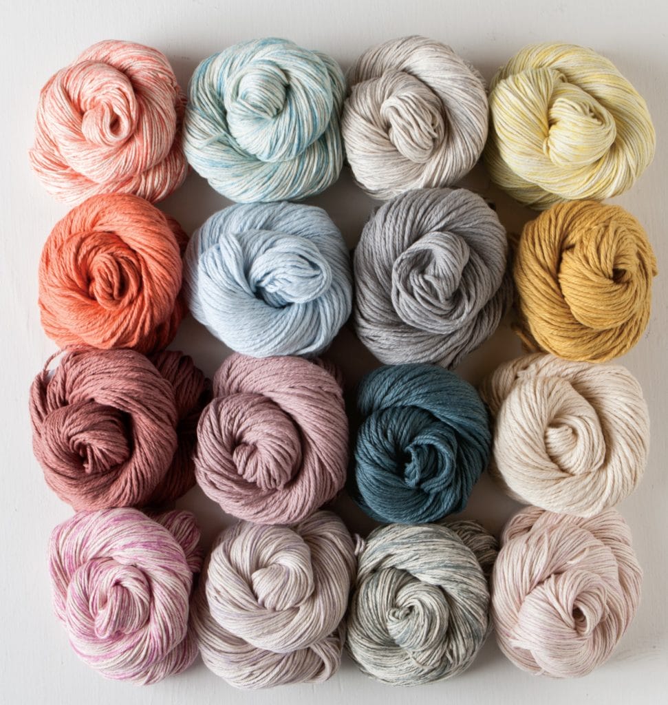 Knit Picks Cotton yarns