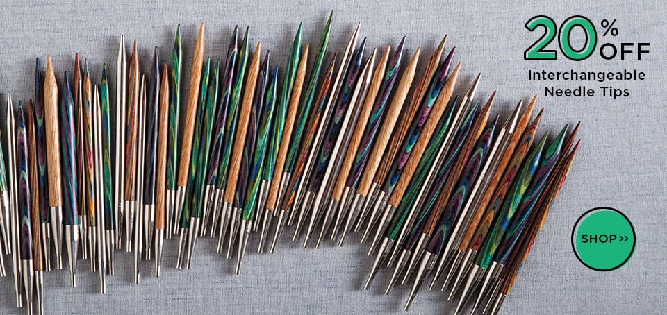 KNit Picks 20% off Interchangeable Needle Tips Sale
