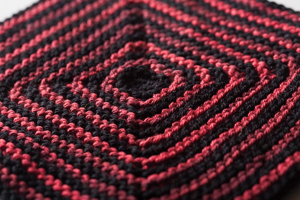 Free Through the Looking Glass Dishcloth Pattern from knitpicks.com