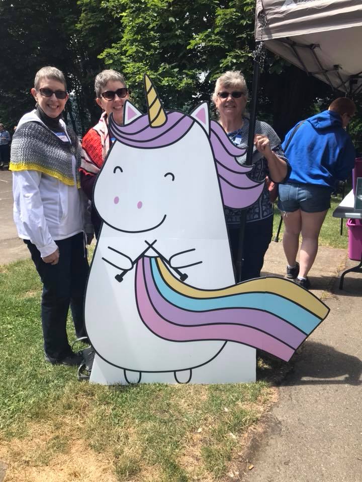 Knit Picks 2018 Knit Pick-nic Sparkles the Knitting Unicorn