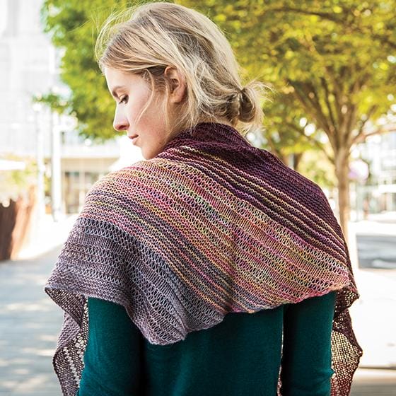 Knit Picks Color Shifitng Shawl