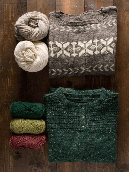 Knit Picks Dapper collection sweaters