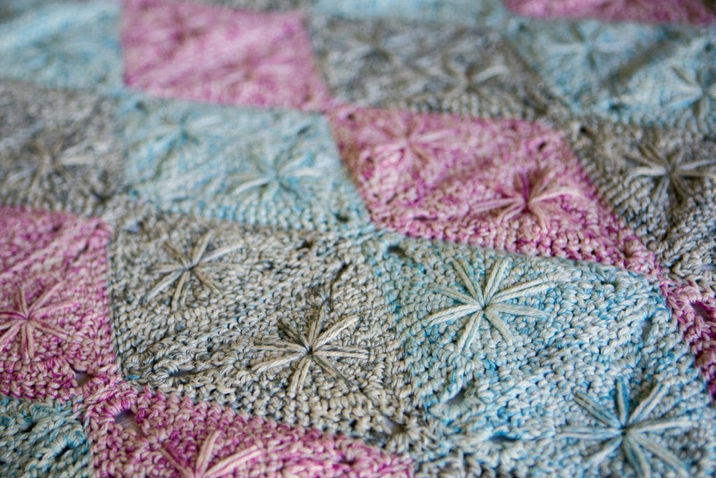 Knit Picks Come Home to Crochet Serenity Afghan pattern