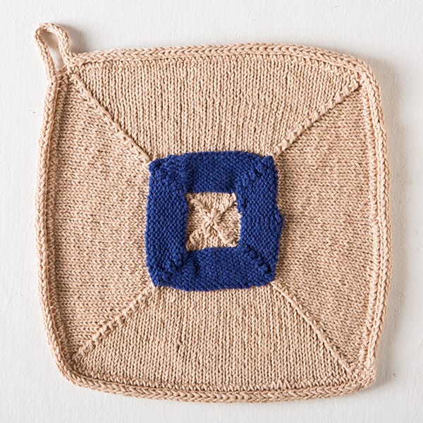 Free Large Tile Dishcloth from knitpicks.com