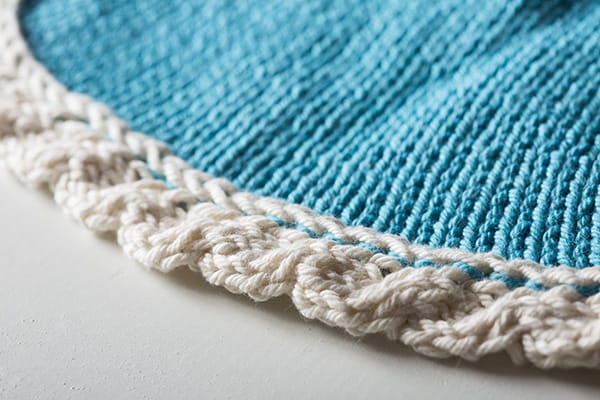 Free Wave Dishcloth Pattern from Knit Picks