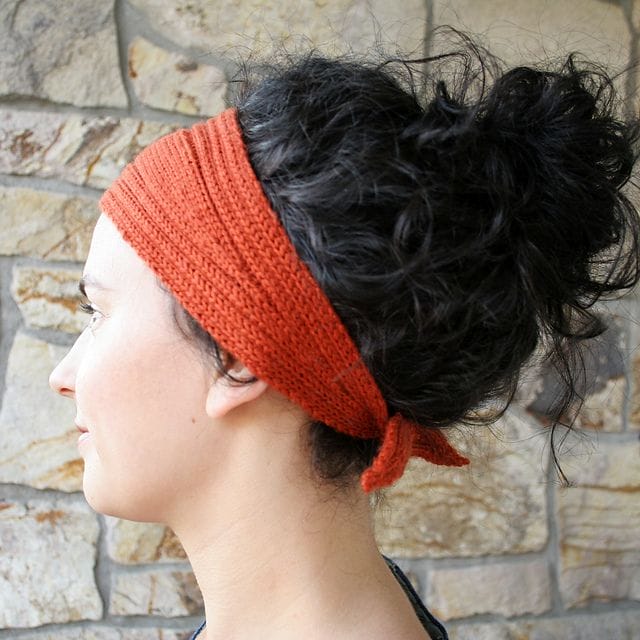 Knit Picks Wrap and Tie Headband