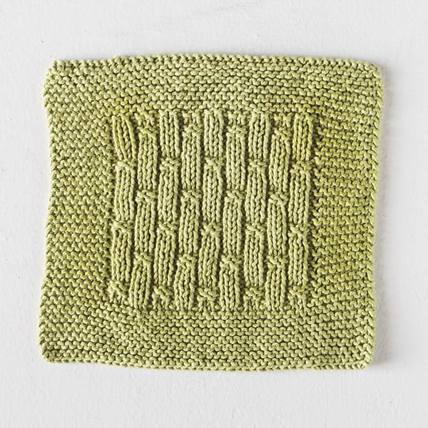 Free Bamboo Rib Dishcloth Pattern from Knit Picks