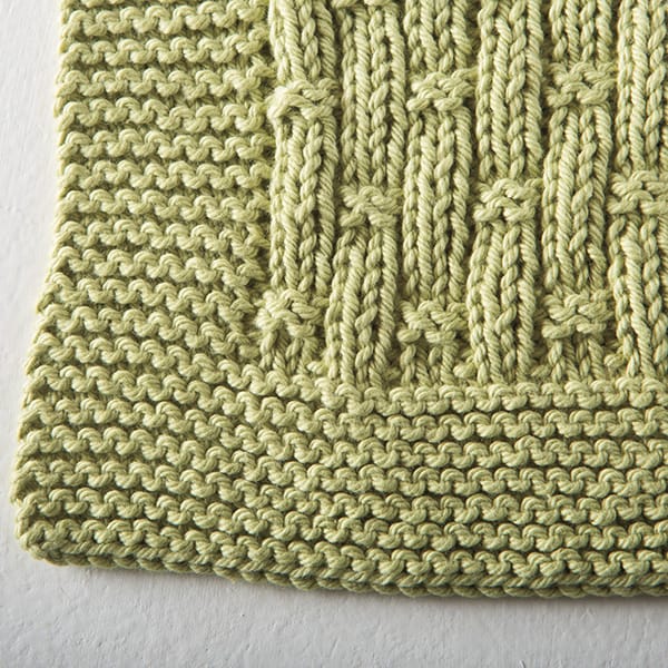 Free Bamboo Rib Dishcloth Pattern from Knit Picks