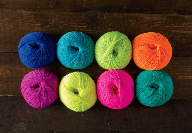 Knit Picks Capretta Superwash Neons