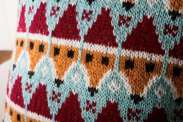 Knit Picks Fair Isle & Festive Fox Pillows
