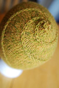 Wild is the Wind in recycled yarn