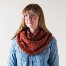 Knit Picks Duet for One Cowl