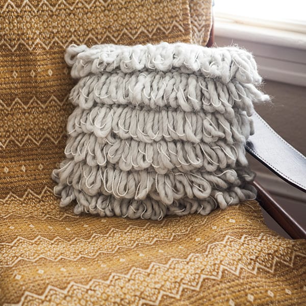 Quick Holiday Gifts - Boccioni Pillow from Knit Picks
