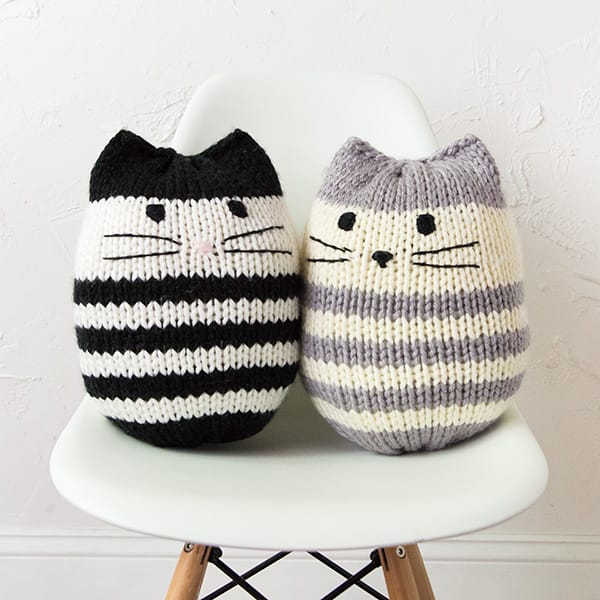 Quick Holiday Gifts - Mini Kitty Poufs
