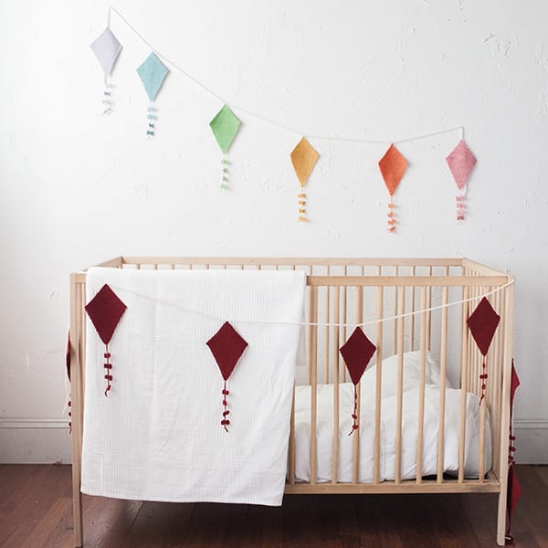 Quick Holiday Gifts - Kite Bunting from Knit Picks