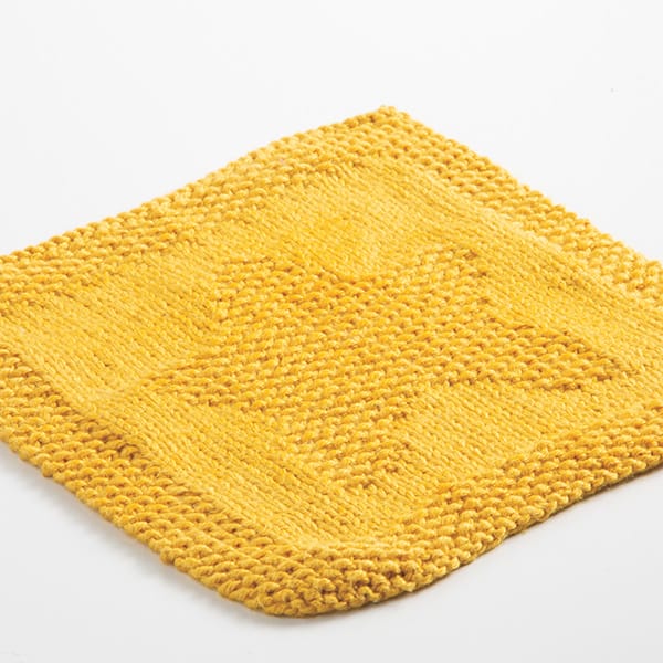 Free Star Baby Cloth Pattern from Knit Picks