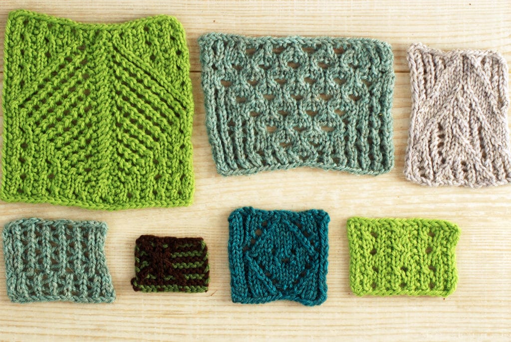 Swatches in Wool of the Andes