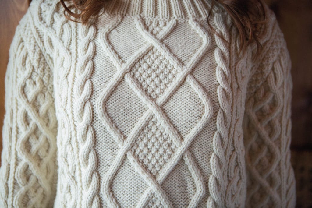 How to knitting: Aran knitting stitches and patterns - Yarn