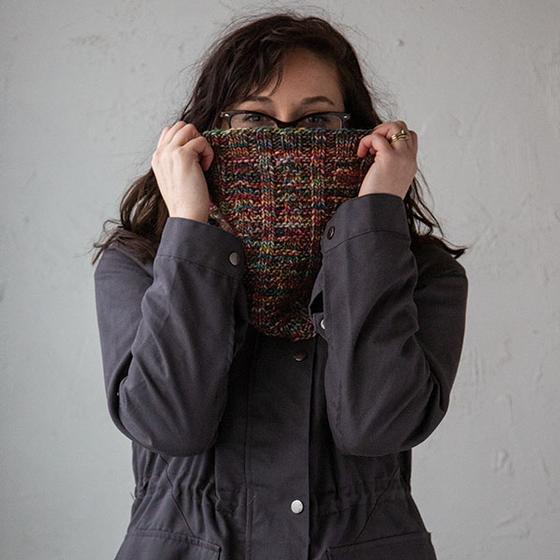 El Train Cowl - Knit Picks Free Cowl Knitting Pattern
