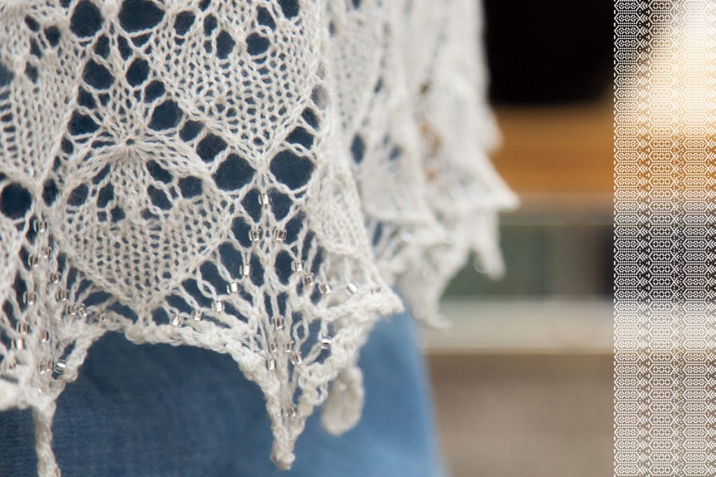 Lumme beaded shawl