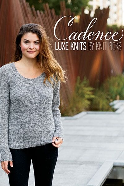 Cadence: Luxe Knits is a truly luxurious collection of twelve knitting patterns.
