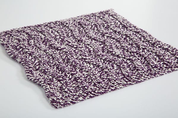 Ripples and Ridges Dishcloth - free dishcloth pattern download from Knit Picks