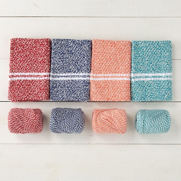 Dish Towel Set - colorful knit dish towels from Knit Picks