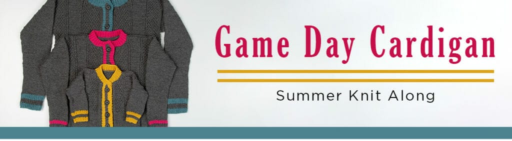 Game Day Cardigan | Summer Knit Along