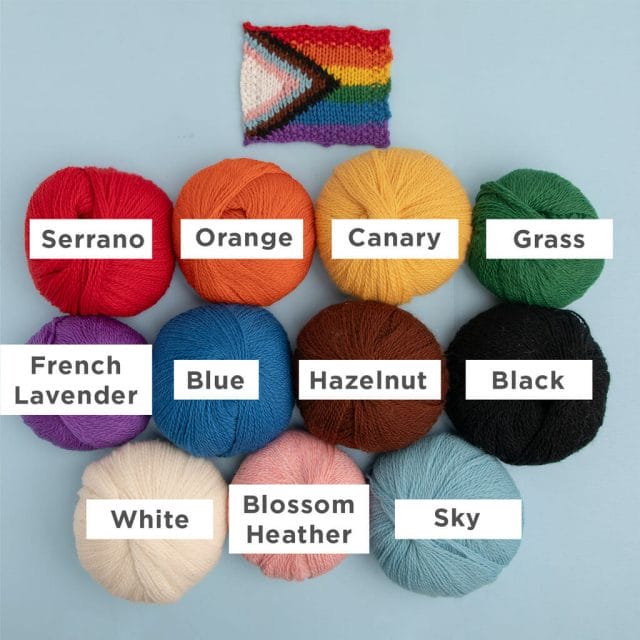 2023 Pride Flag Patterns - The Knit Picks Staff Knitting Blog