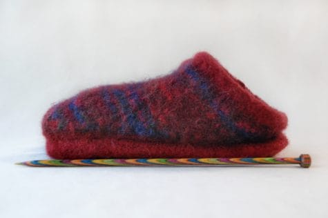 felted clogs