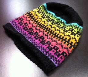 first colorwork project